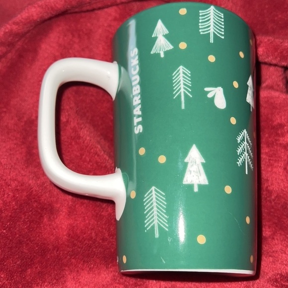 Starbucks green tall  holiday coffee mug - Picture 5 of 6